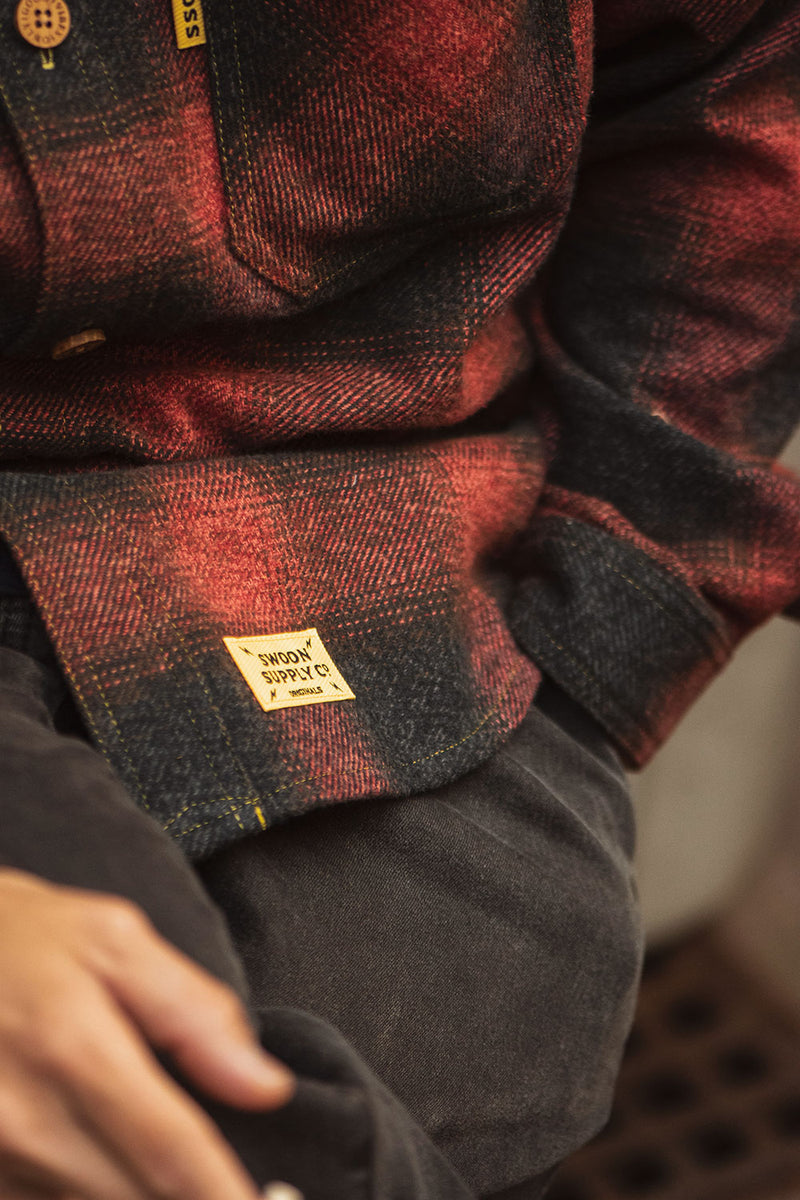 "TIMELESS OMBRE CHECKS" CLASSIC FLANNEL SHIRTS