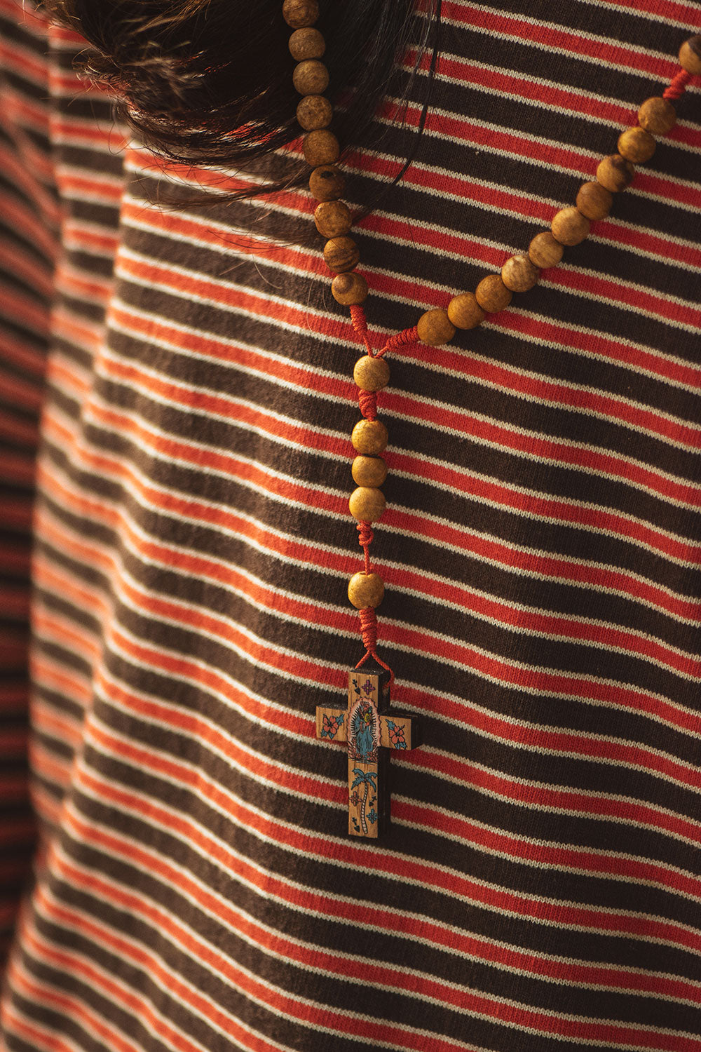 PALO SANTO WOOD ROSARY