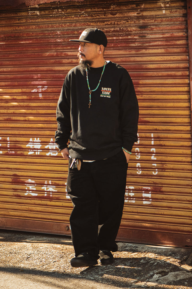 "LOCAL LINE" CREW SWEAT
