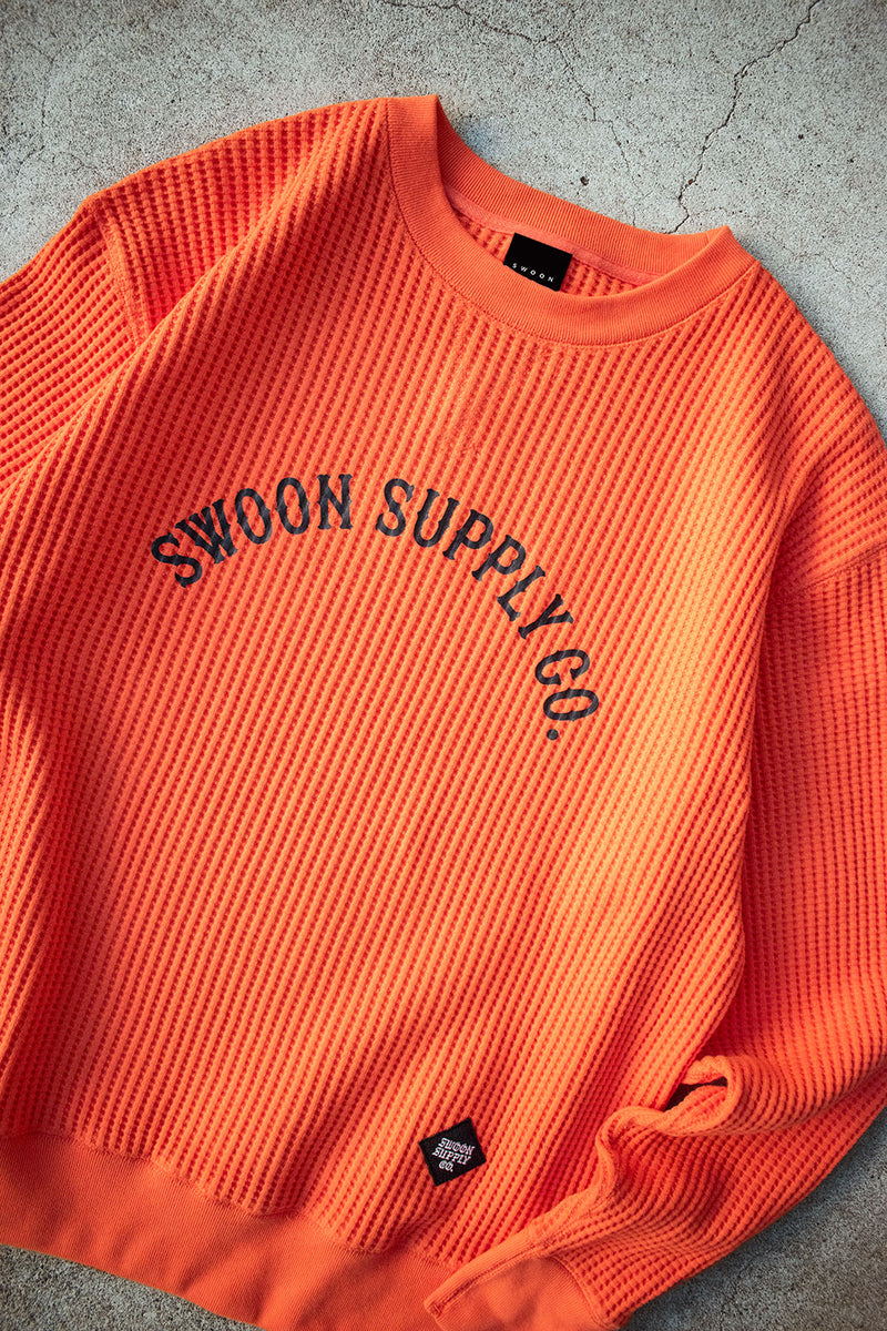 "BIG WAFFLE THERMAL" ORANGE