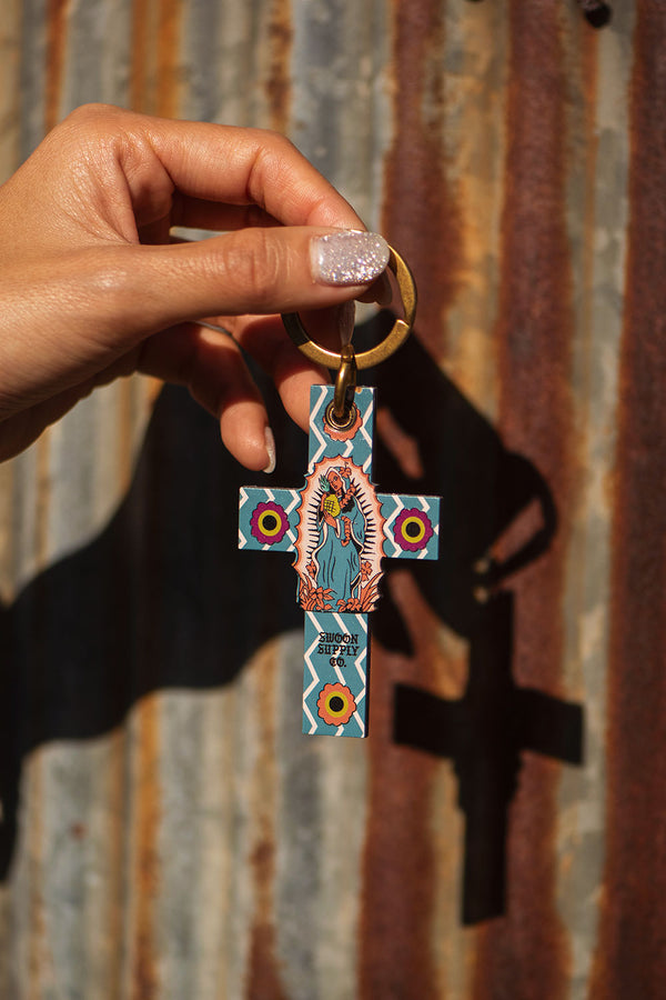 "COCOMARIA CROSS KEYTAG"