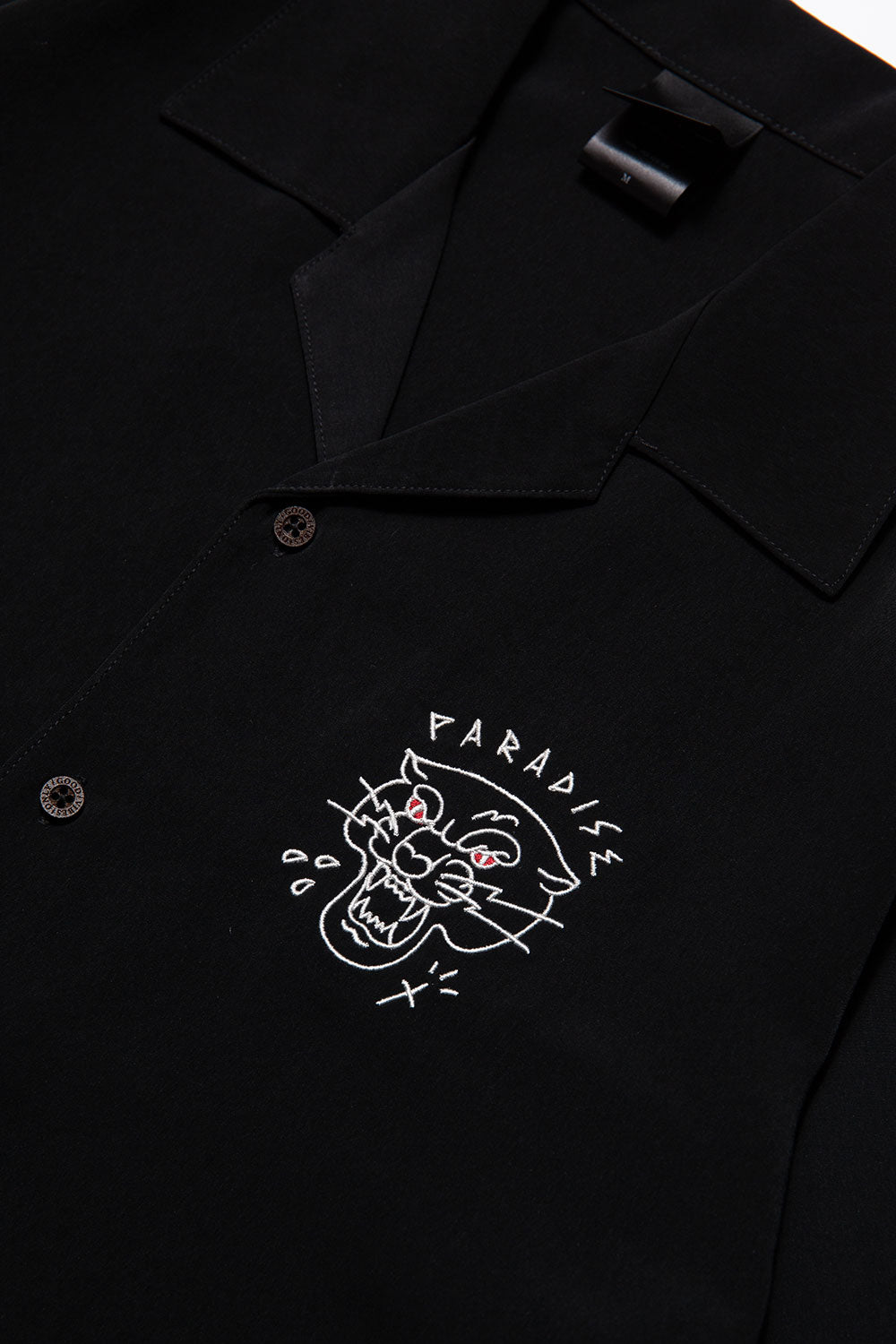 【KIBACOWORKS】シャツ PARADISE PANTHER 黒 PARADISE PANTHER