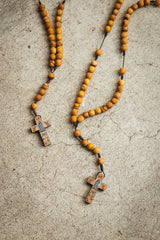 "PALO SANTO WOOD ROSARY"