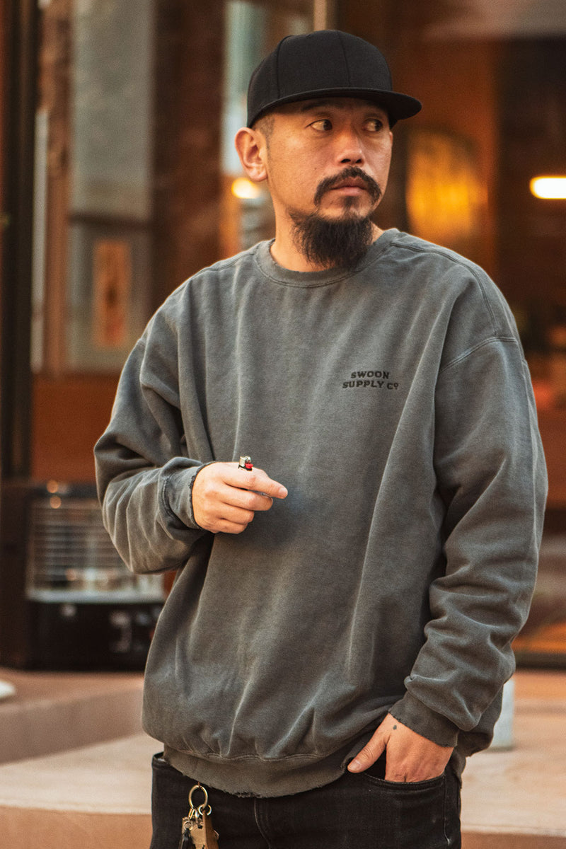 "DRIFTED VINTAGE" CREW SWEAT