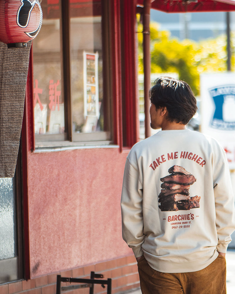 "TAKE ME HIGHER" CREW SWEAT