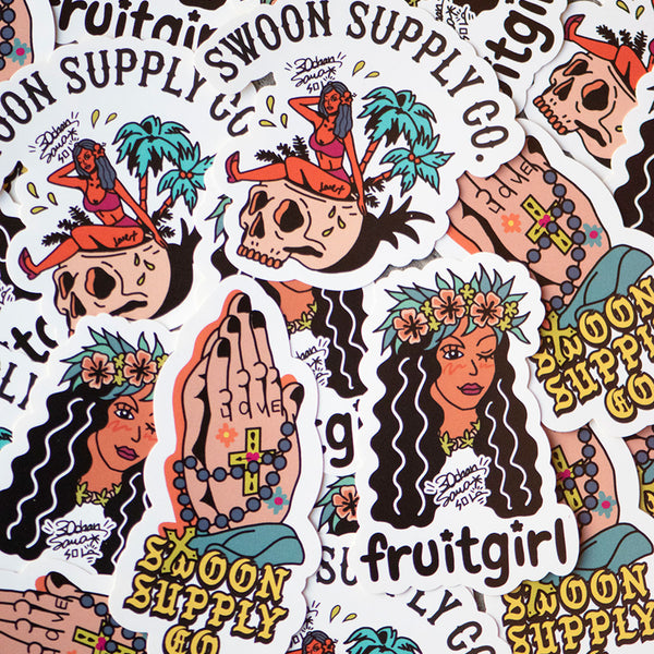 DEEP SQUAD ステッカー kibaco｜