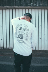"MERMAID" L/S TEE - WHITE