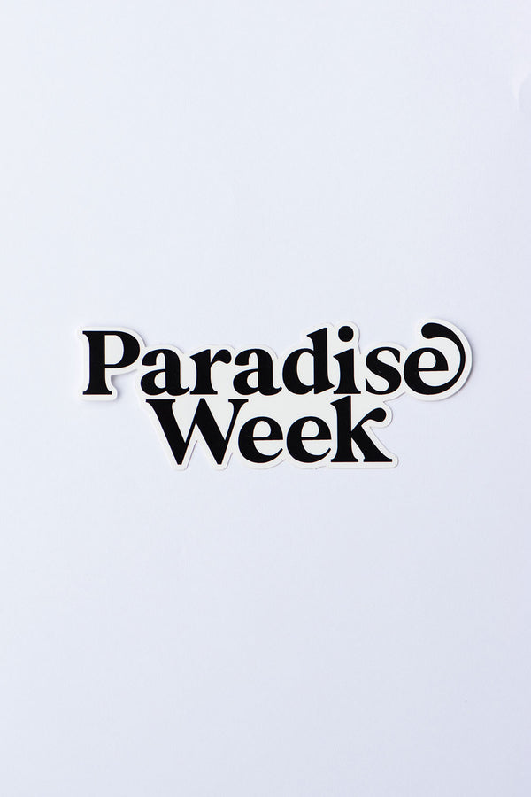 PARADISE WEEK Sticker