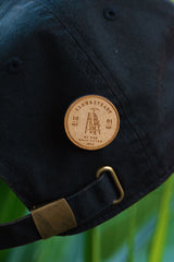 SLOW & STEADY Wood Pin Badge