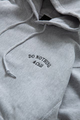 "DO NOTHING & CHILL" - HOODED SWEAT（プルオーバーパーカー/アッシュ）