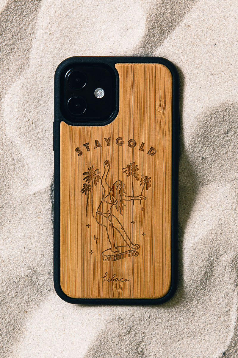 kibaco｜バンブーiPhoneケース｜STAY GOLD – KIBACOWORKS