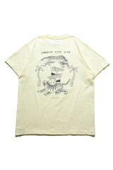 "PARADISE TIGER" TEE - YELLOW