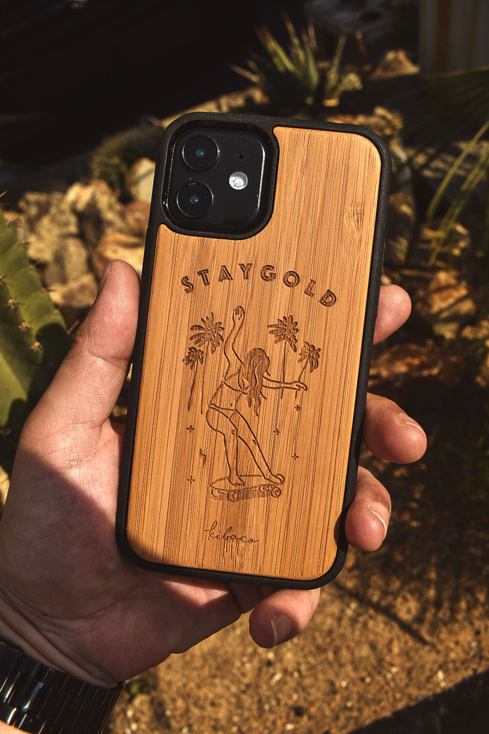 kibaco｜バンブーiPhoneケース｜STAY GOLD – KIBACOWORKS