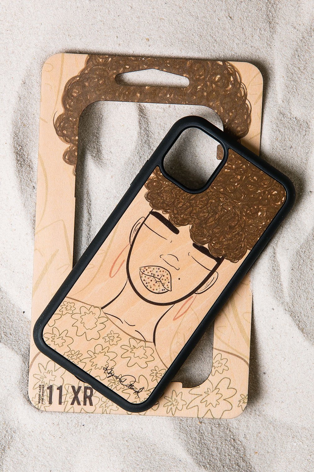 kibaco｜ウッドiPhoneケース｜MAY YOU HAVE PEACE – KIBACOWORKS